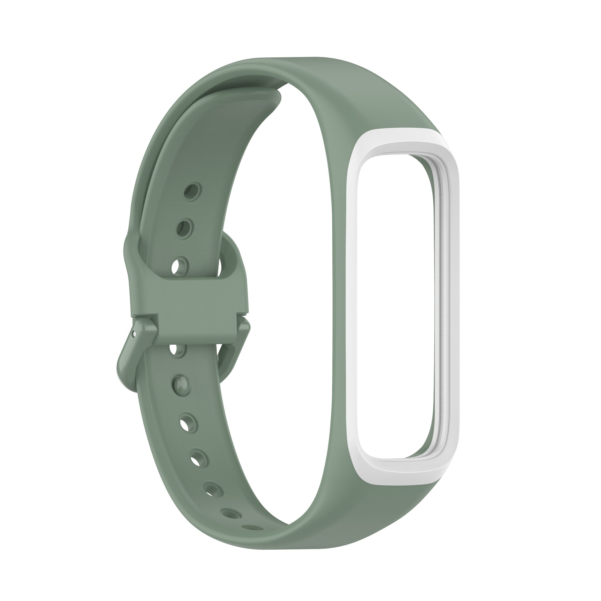 Bi-color Silicone Watch Band Replacement Strap for Samsung Galaxy Fit 2 SM-R220 Bi-color Silicone Watch Band Replacement Strap for Samsung Galaxy Fit 2 SM-R220